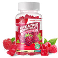 Creatine Monohydrate Gummies 6400mg – Sugar Free (90 Raspberry Gummies)