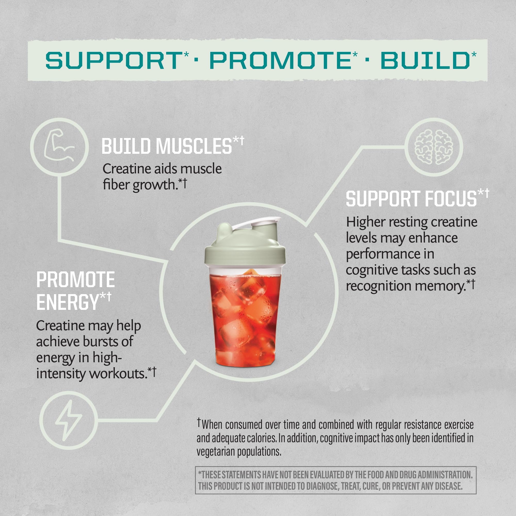 Creatine Monohydrate Powder – Micronized Pre-Workout | Vegan & Keto | 60 Servings