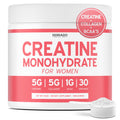 Creatine for Women | Creatine Monohydrate Powder with Collagen & BCAA – 30 Servings | Non-GMO, Gluten Free, USA Made