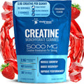 Creatine Gummies 5000mg – 30 Servings Strawberry Monohydrate