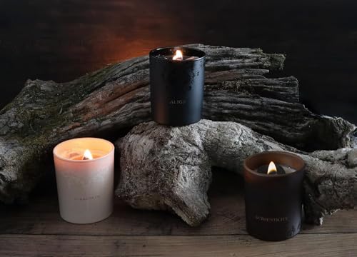 Luxury Crystal Candle for Women – Velvet Rose & Patchouli, Quartz Crystals
