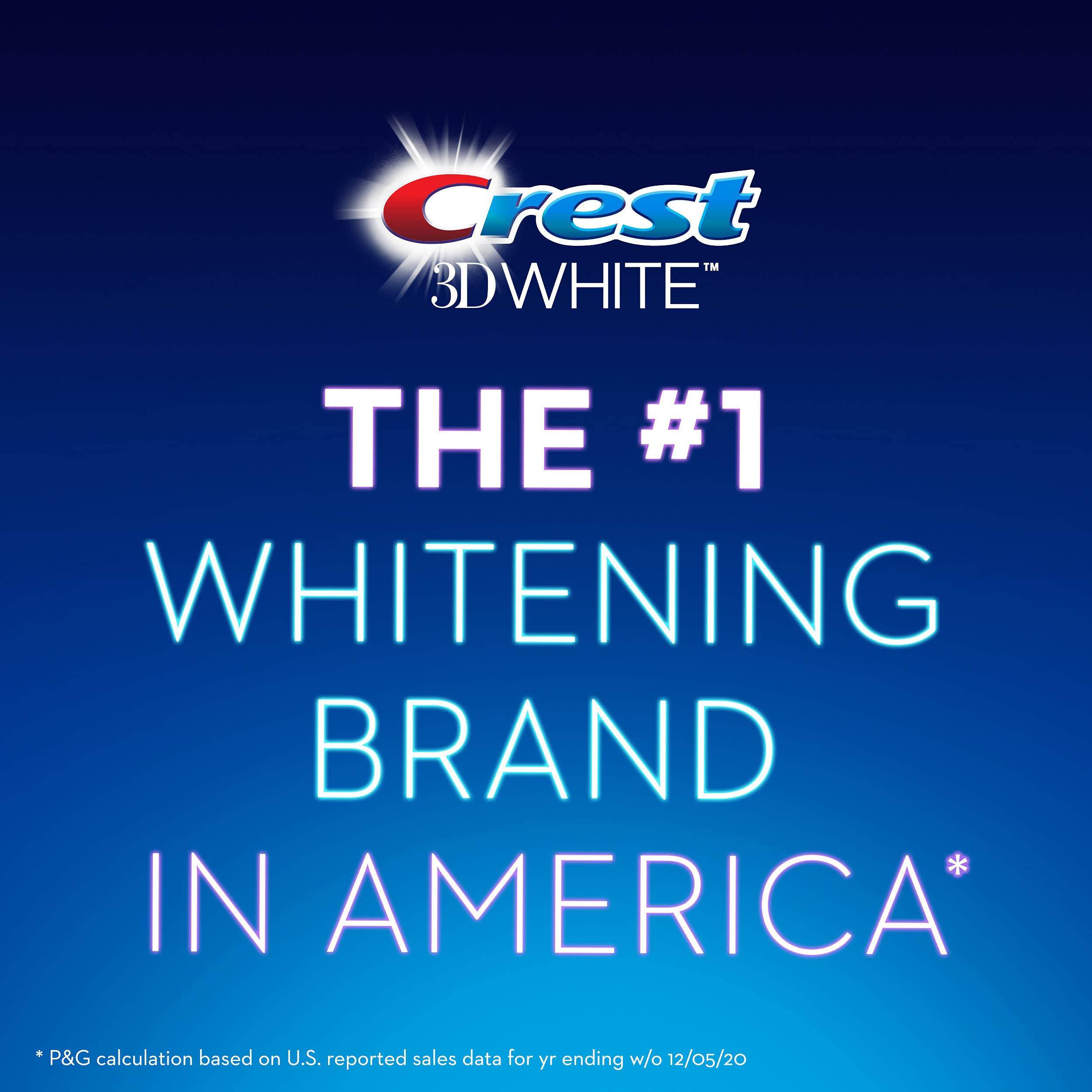 Crest 3D White Brilliance Toothpaste with Hydrogen Peroxide & Fluoride – 3 x 3 oz
