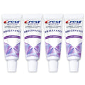 Crest 3D White Brilliance Toothpaste – Vibrant Peppermint Travel Size Pack of 4