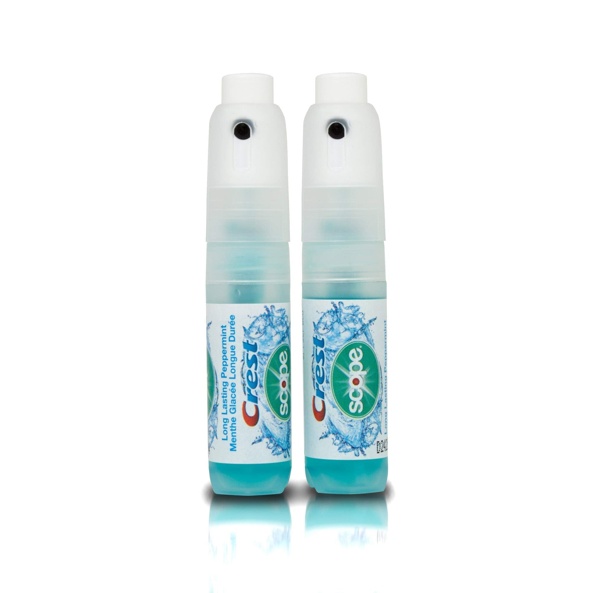Crest Breath Mist with Scope – Long-Lasting Peppermint, 2 x 7 mL