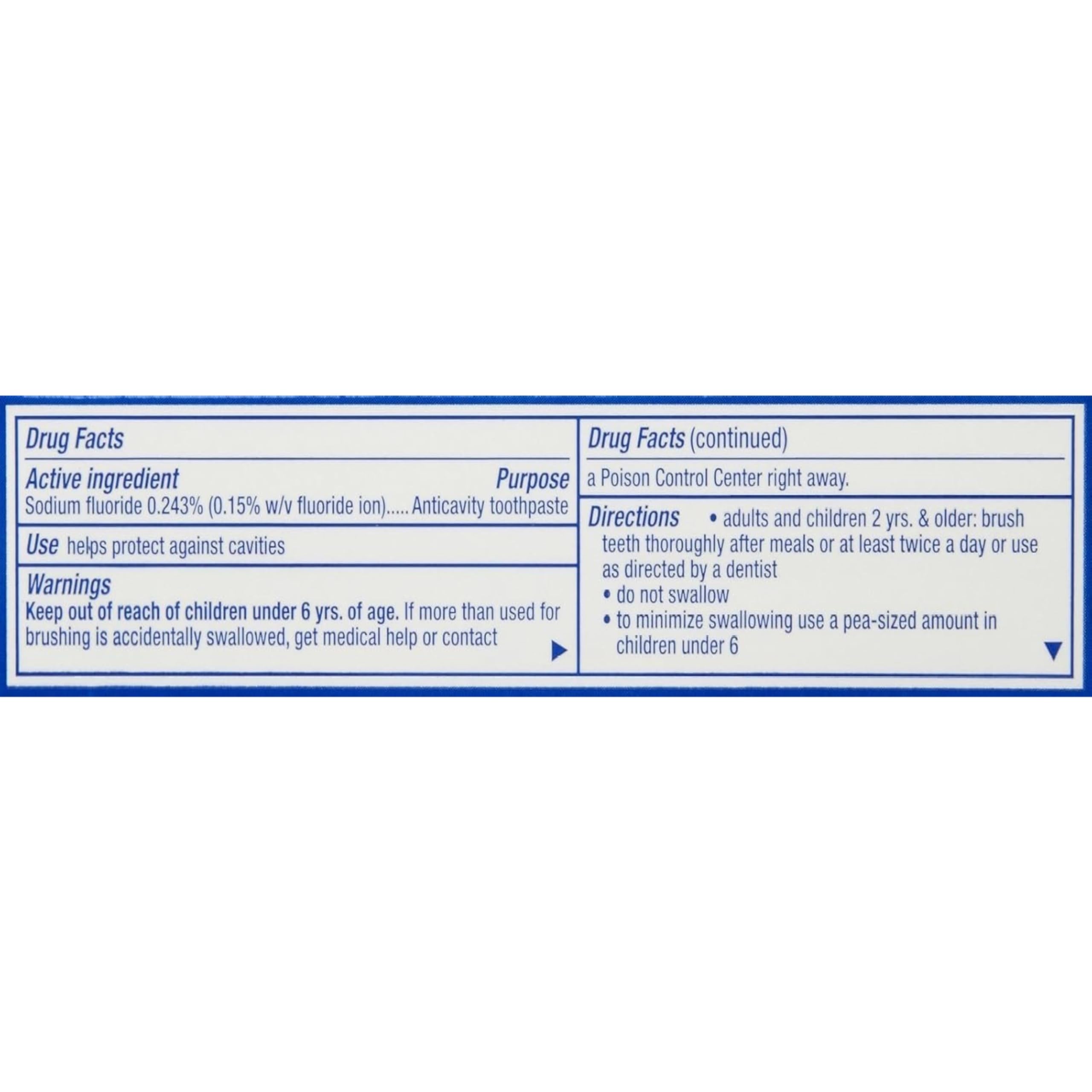 Crest Cavity Protection Toothpaste – Travel Size 0.85 oz (24 g) Pack of 12