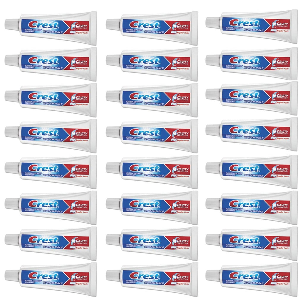 Crest Cavity Regular Toothpaste – Travel Size 0.85 oz (Pack of 24)