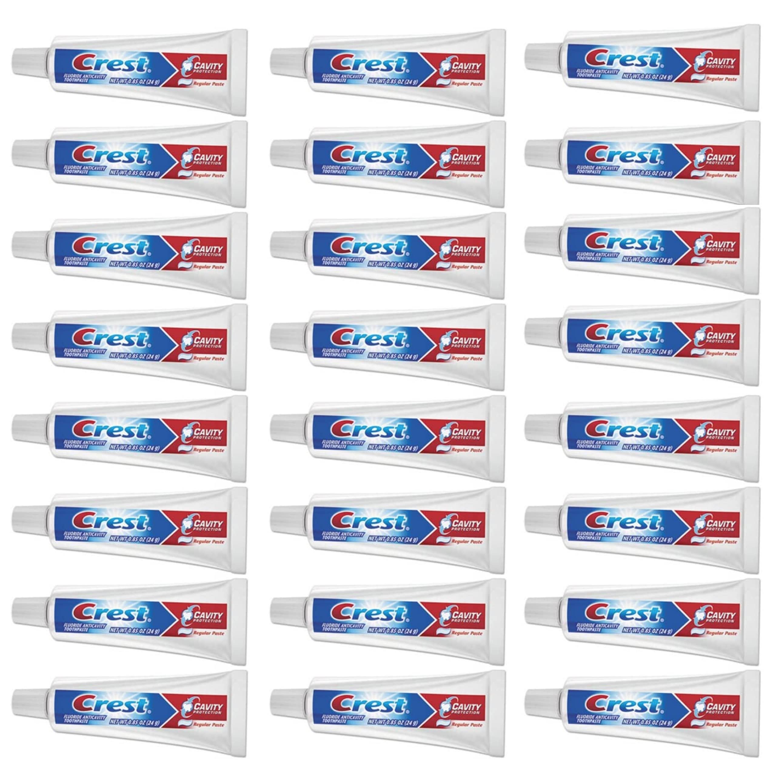 Crest Cavity Regular Toothpaste – Travel Size 0.85 oz (Pack of 24)