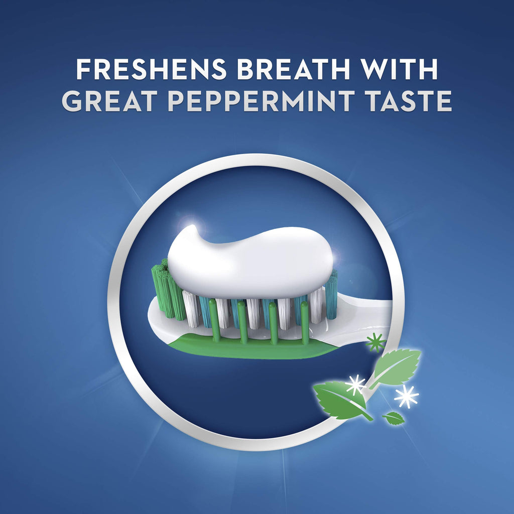 Crest Fresh & White Toothpaste | Peppermint Gleem Paste 2.4 oz