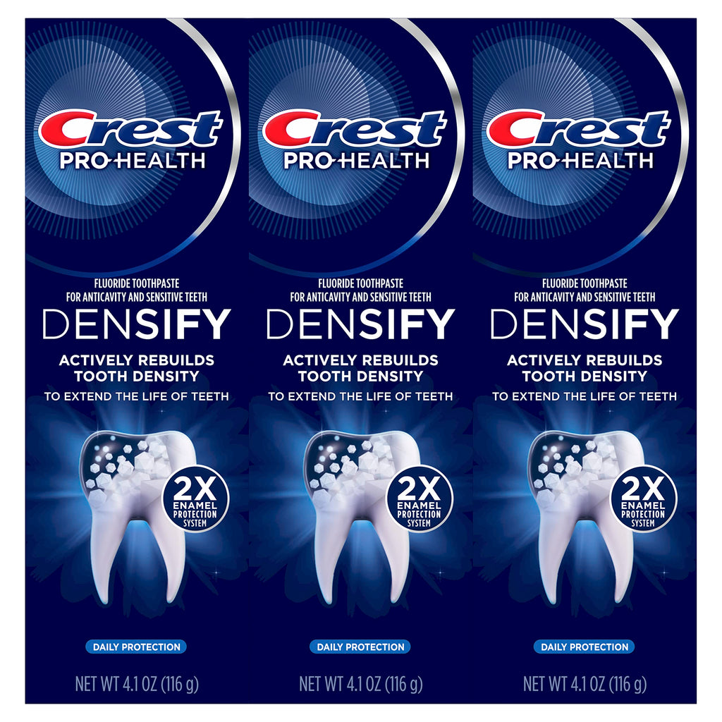 Crest Pro-Health Densify Toothpaste 3-Pack, 4.1oz - Anticavity & Sensitive Teeth