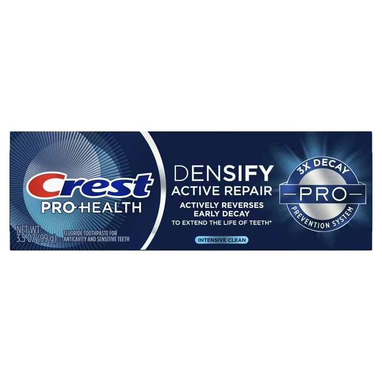 Crest Pro-Health Densify Toothpaste – Intensive Clean, 3.5 oz (Pack of 3)