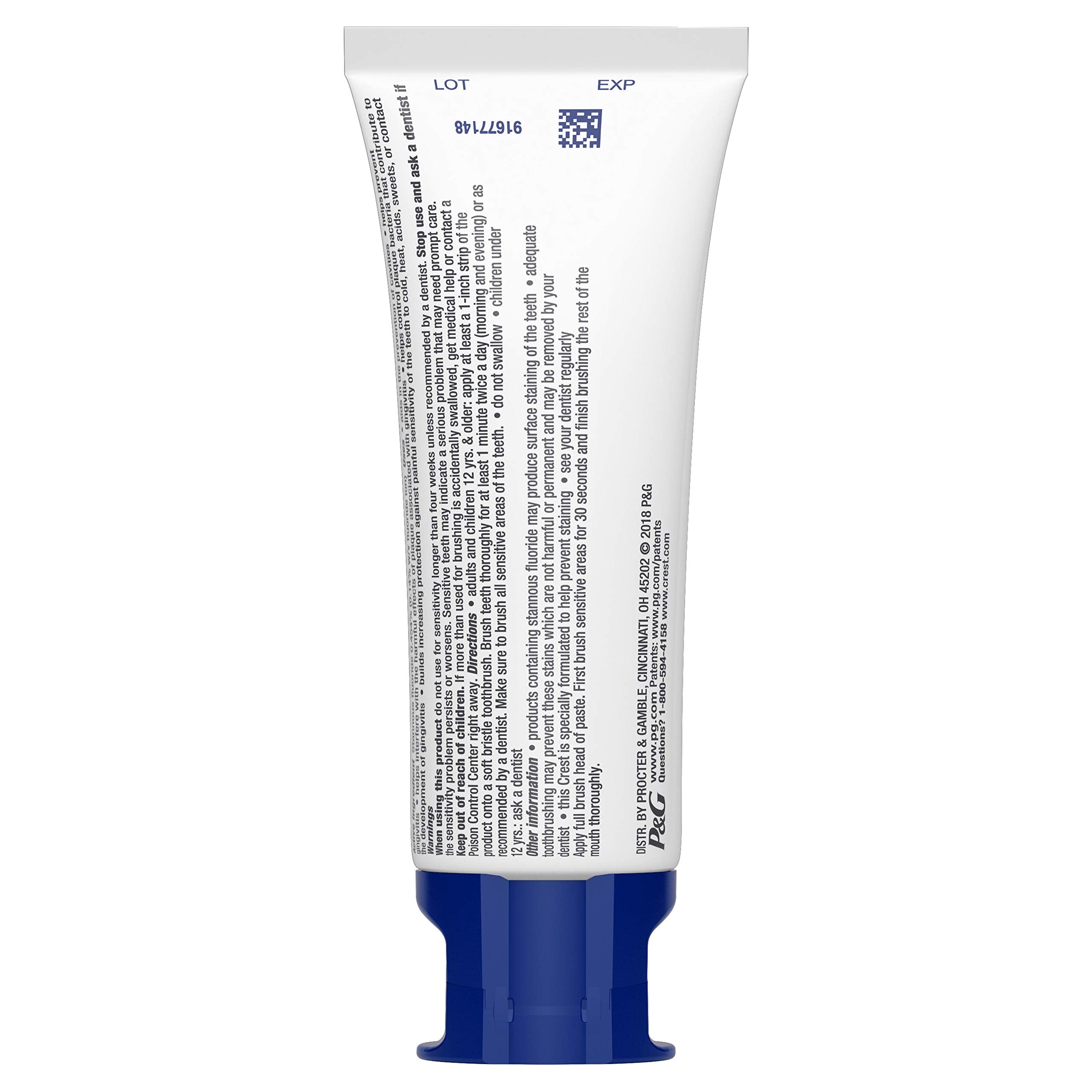 Crest Pro-Health Gum & Sensitivity Toothpaste – Gentle Whitening 4.1 oz