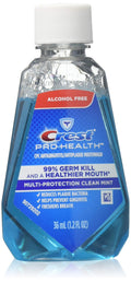 Crest Pro-Health Mouthwash Alcohol Free Multi-Protection Clean Mint 1.2 oz (Pack of 2)