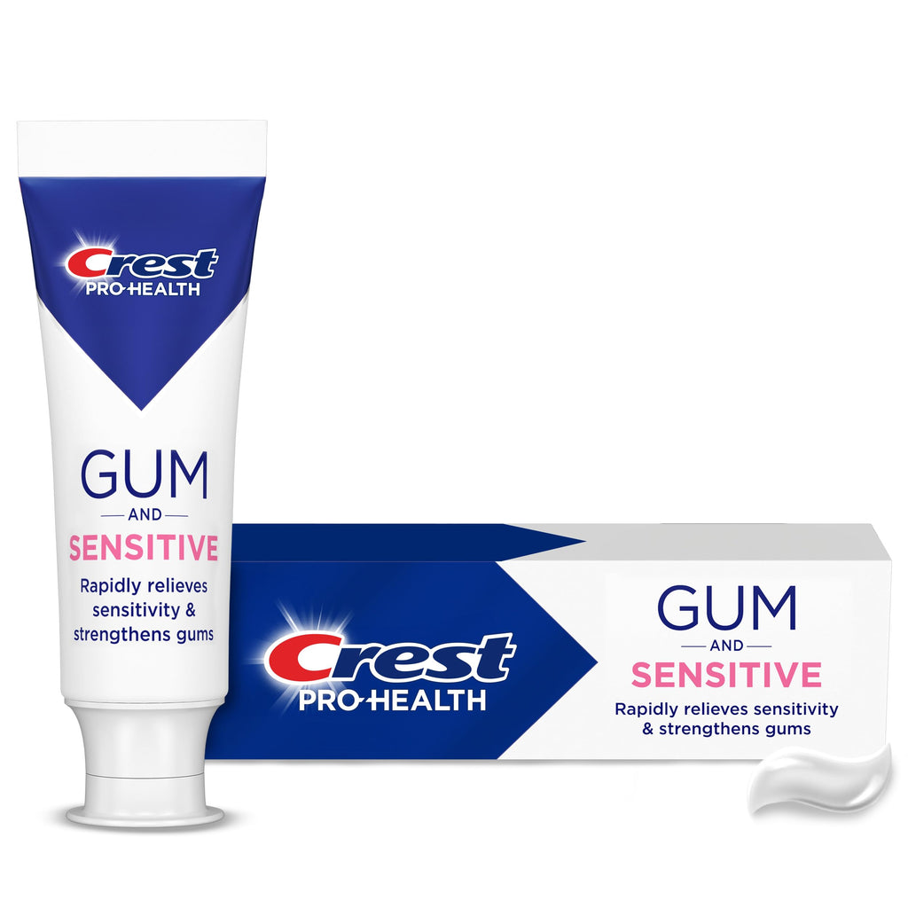 Crest Pro-Health Sensitive & Gum All Day Protection Toothpaste 4.8 oz - Anti-Cavity, Antibacterial Fluoride, Clinically Proven Sensitivity Relief