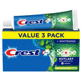 Crest Complete Whitening + Scope Outlast Mint Toothpaste – Triple Pack (3 x 5.4 oz), 16.2 oz