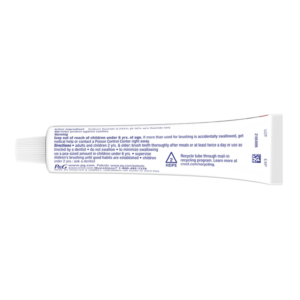 Crest Baking Soda & Peroxide Whitening Toothpaste with Tartar Protection – Fresh Mint 4.2 oz (Pack of 2)