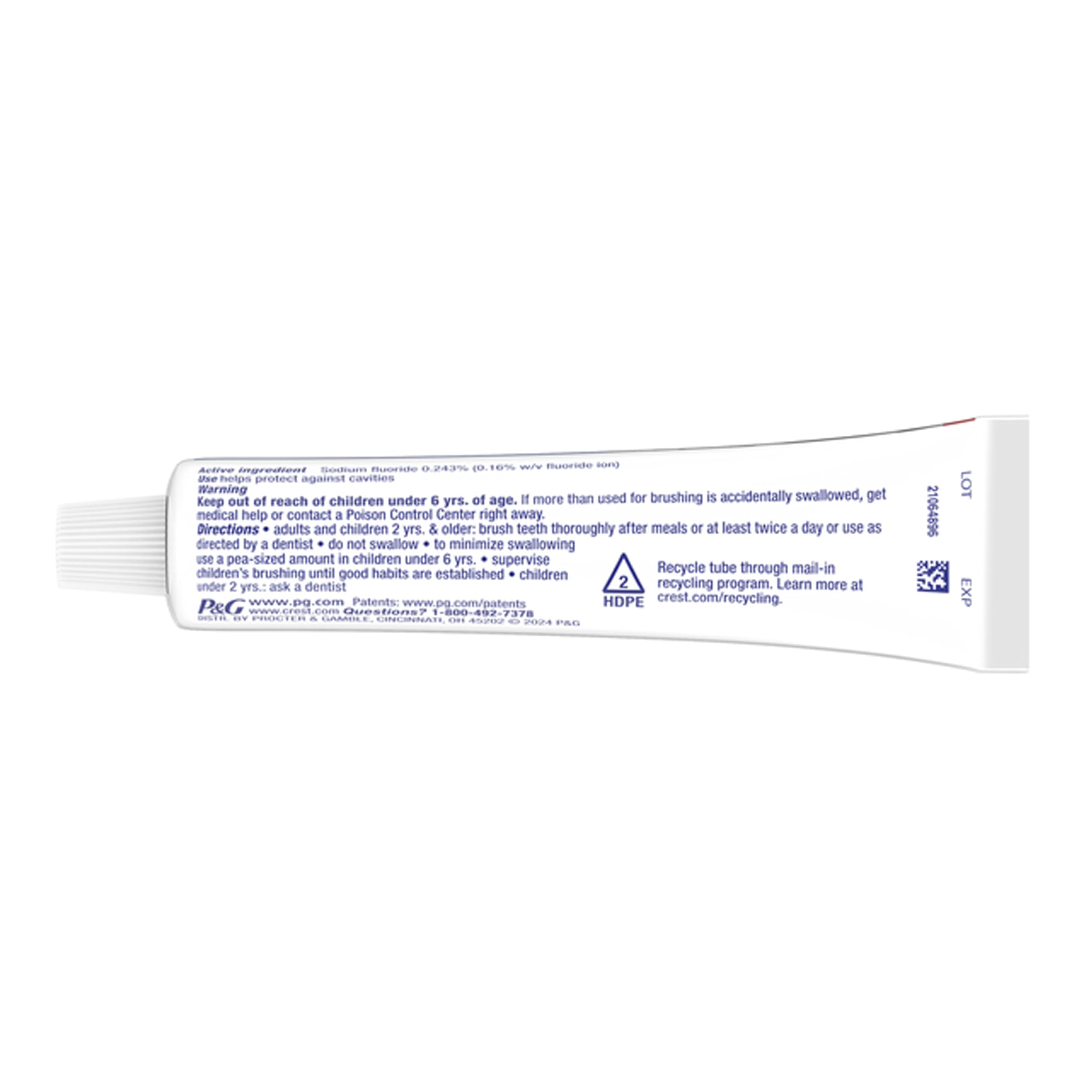 Crest Baking Soda & Peroxide Whitening Toothpaste with Tartar Protection – Fresh Mint 4.2 oz (Pack of 2)