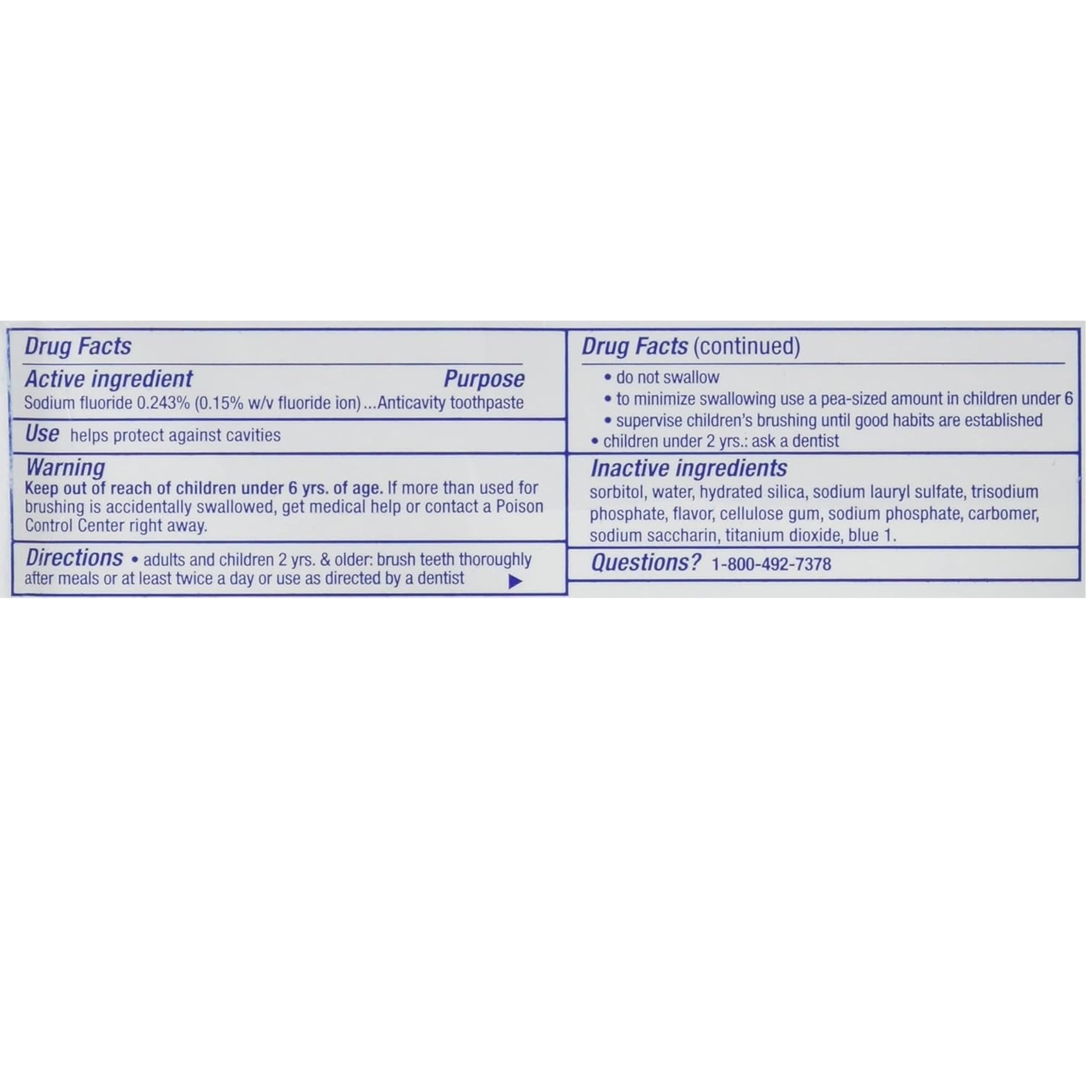 Crest Cavity Protection Regular Toothpaste 8.2 oz (232 g) – Pack of 3 | ADA Approved