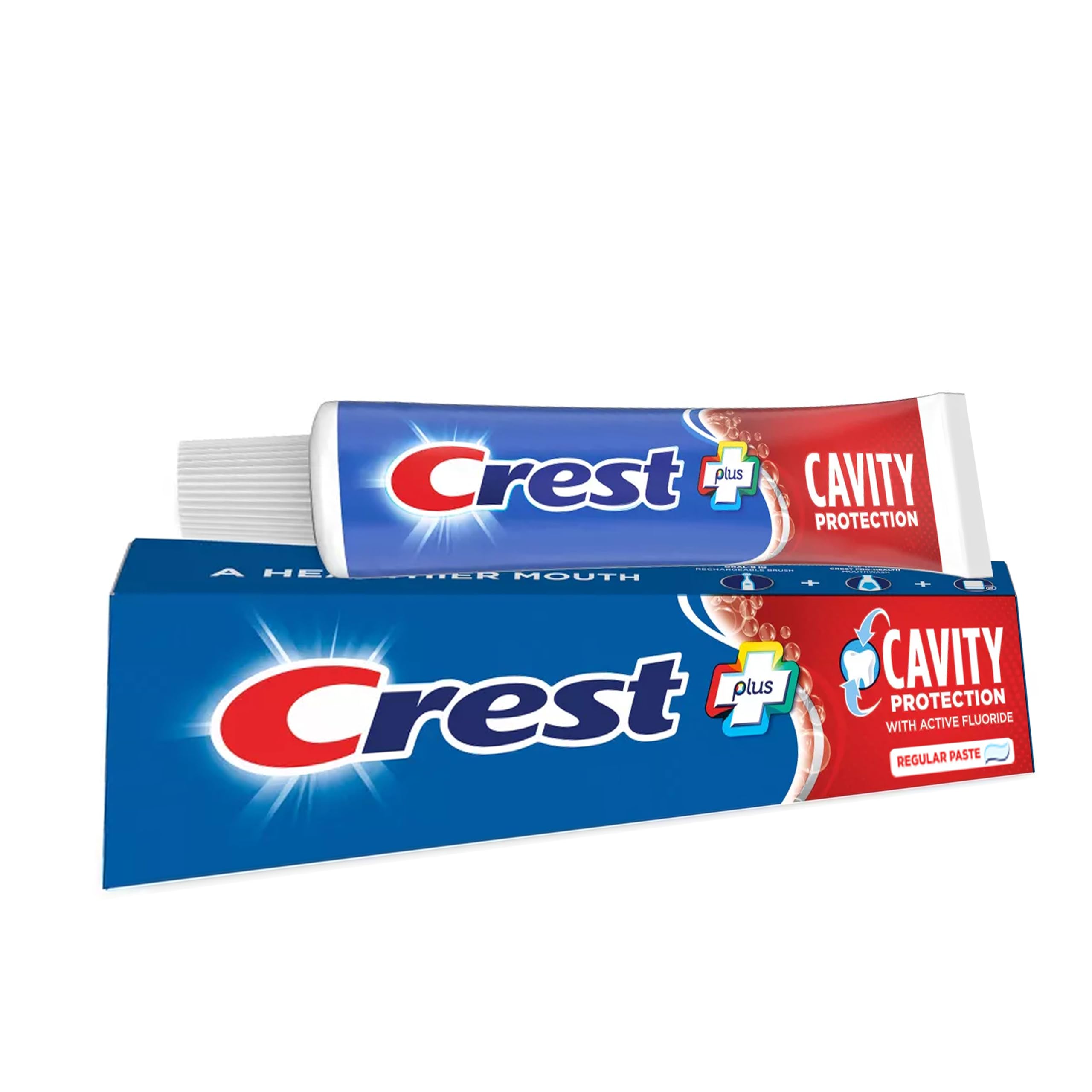 Crest Toothpaste Cavity Protection Regular (Pack of 3) | Cavity Care & Fresh Breath