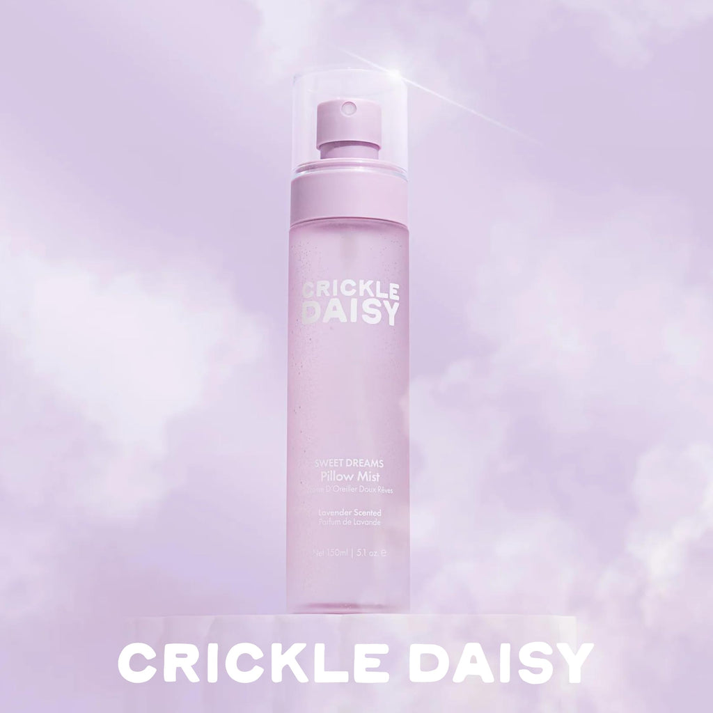 Crickle Daisy Sweet Dreams Lavender Pillow Mist – Calming Aromatherapy Linen & Fabric Spray, 150ml