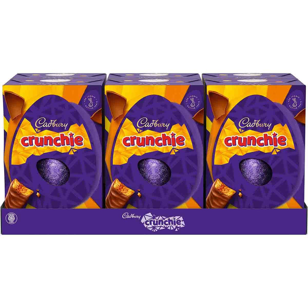 6 x Cadbury Crunchie Traditional Egg - 167g