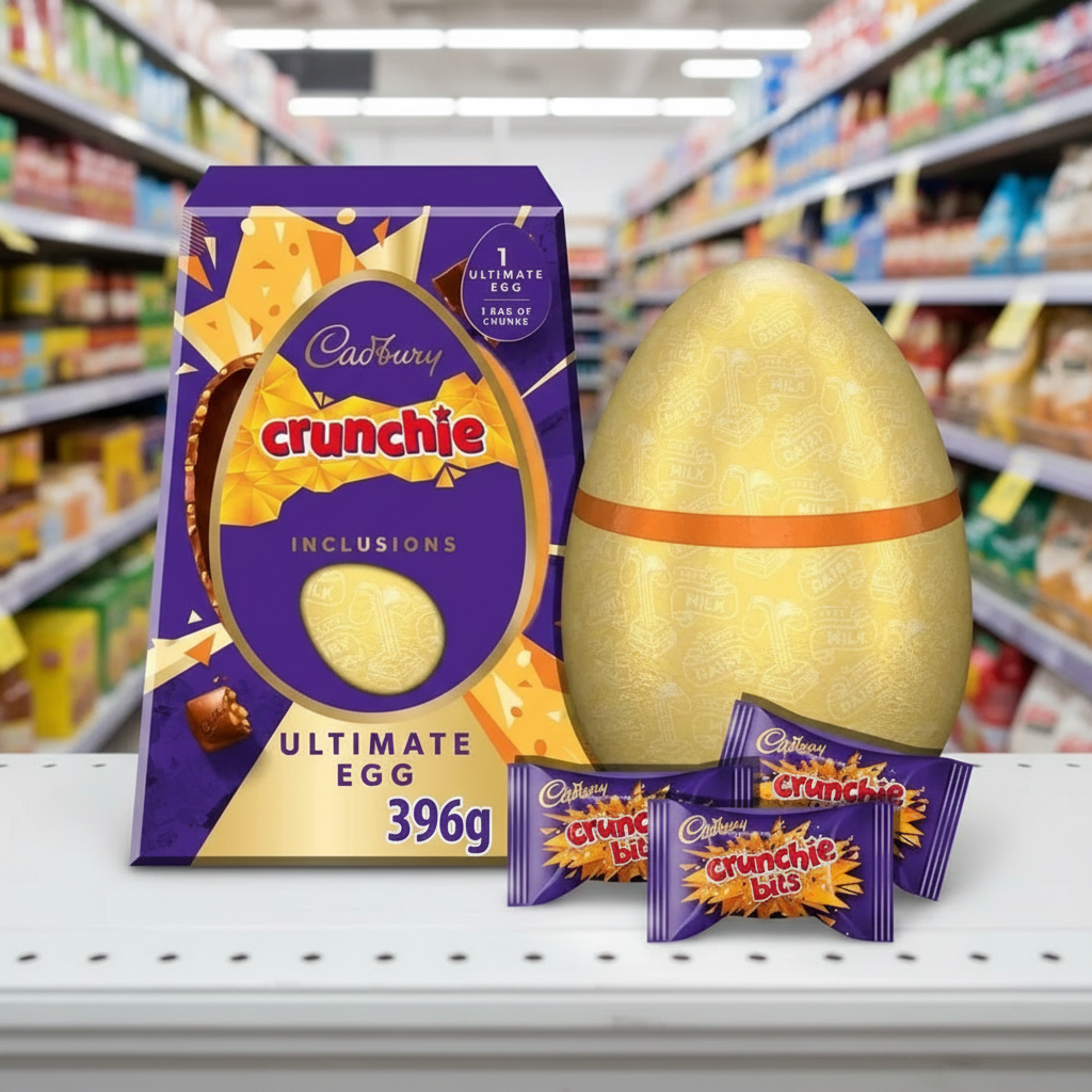4 x Crunchie Ultimate Egg - 385g