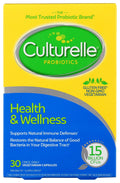 Culturelle Probiotic Vegetarian Capsules – Digestive Health (30 Count)