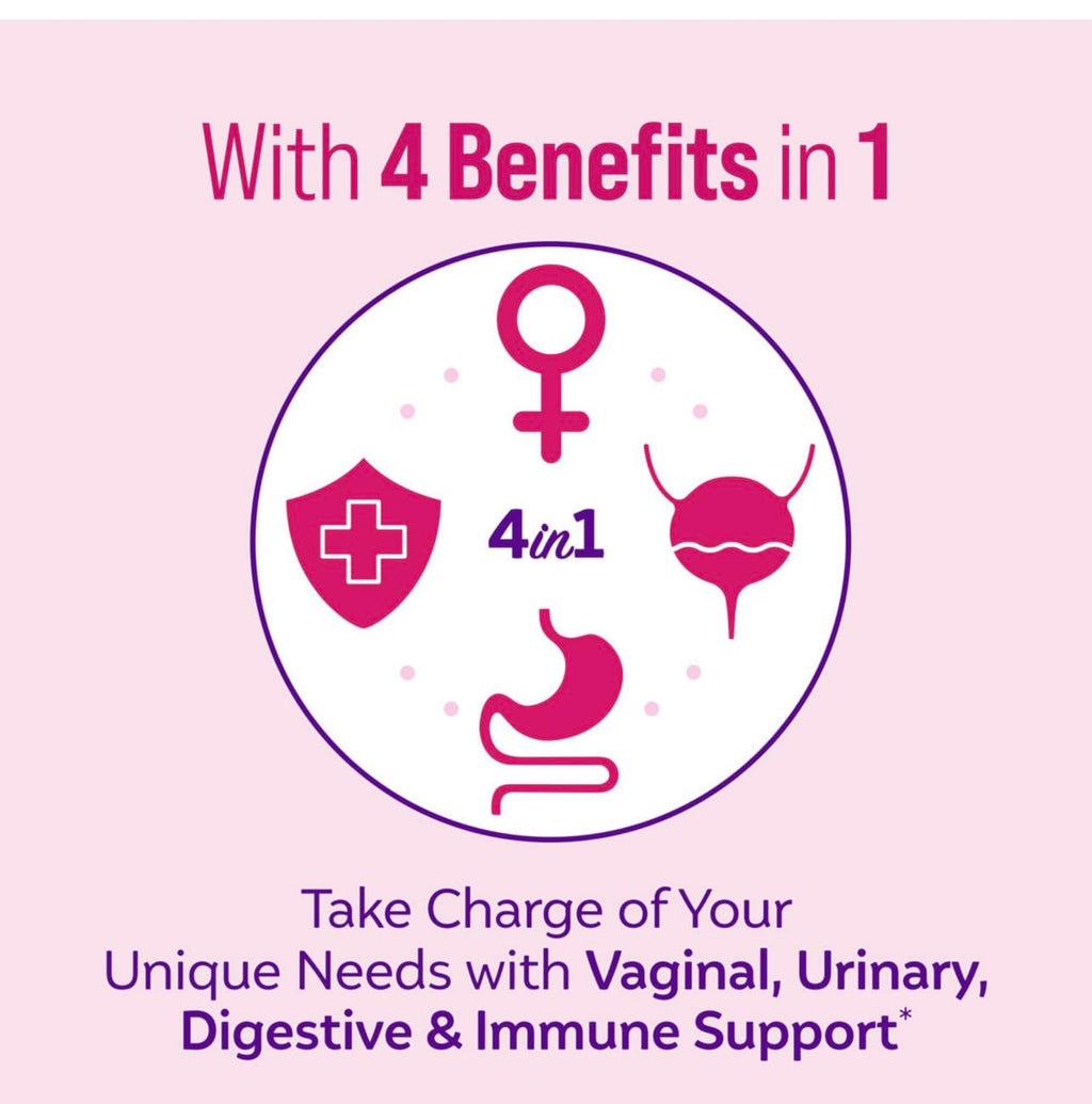 Culturelle Women’s Healthy Balance Probiotics – Digestive, Vaginal & Immune Health – 60 ct (2-Pack) – Non-GMO