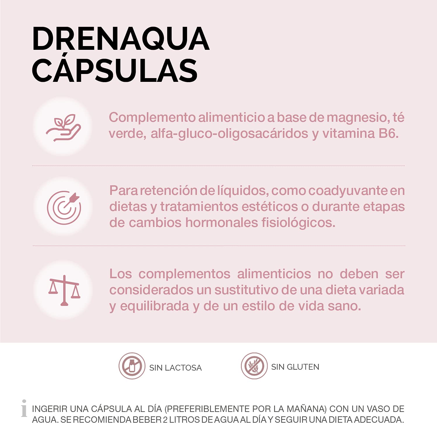Cumlaude Drenaqua Caspsules With Probiotics And Prebiotics 30 Units by Cumlaude