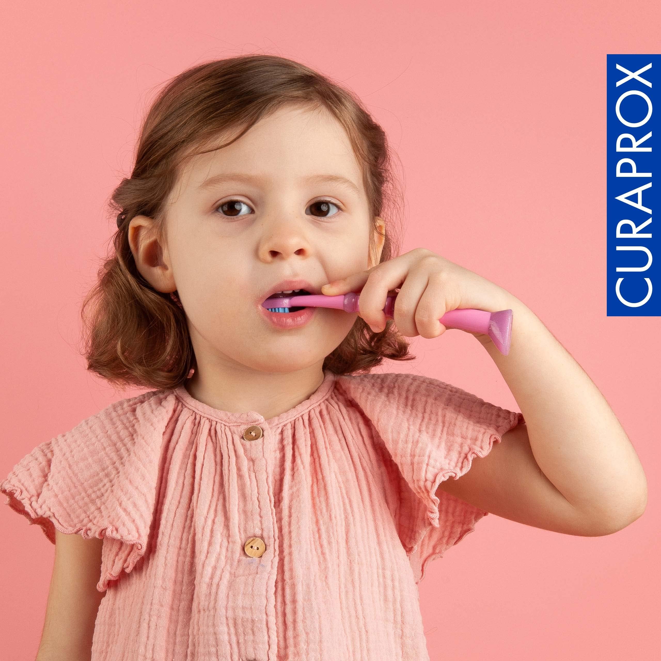 Curaprox Baby Toothbrush – For Babies and Toddlers | Ultra-Soft Bristles