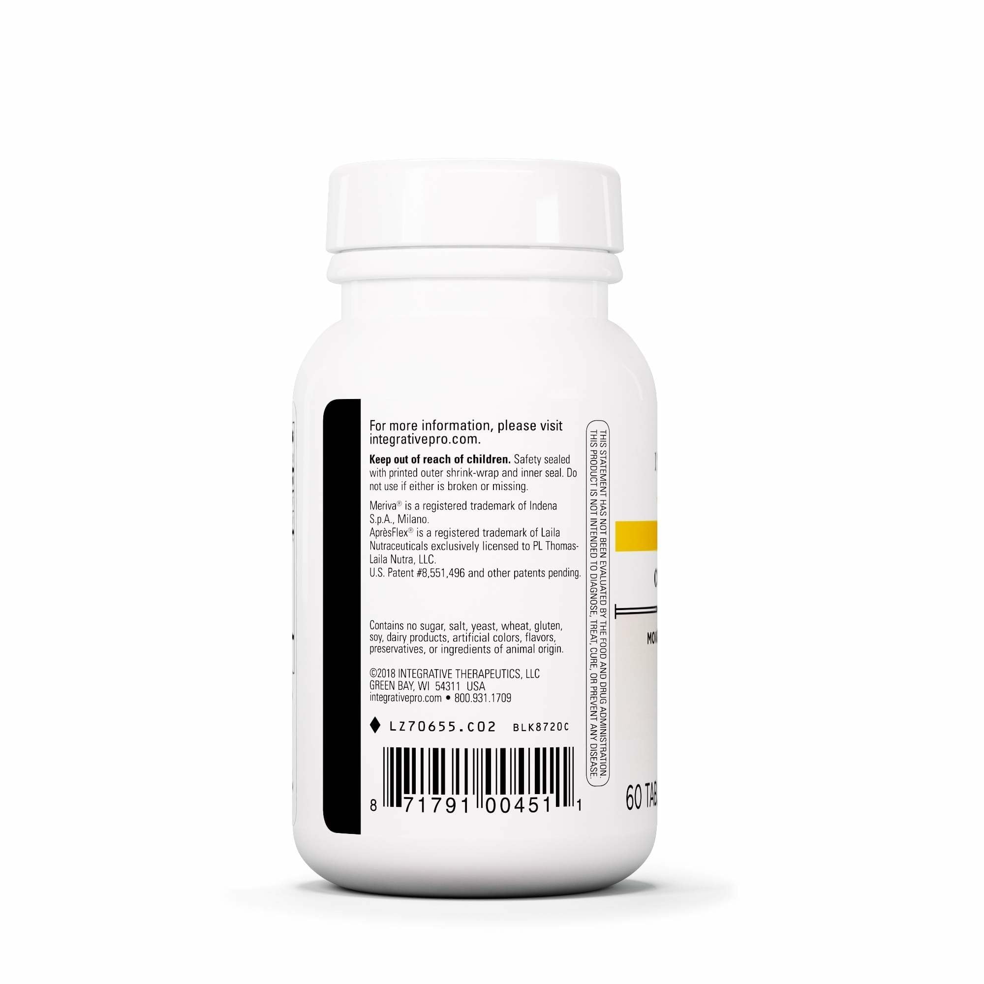 Integrative Therapeutics Curcumax Pro – Movement Support Supplement (Dairy-Free, Vegan) – 60 Tablets