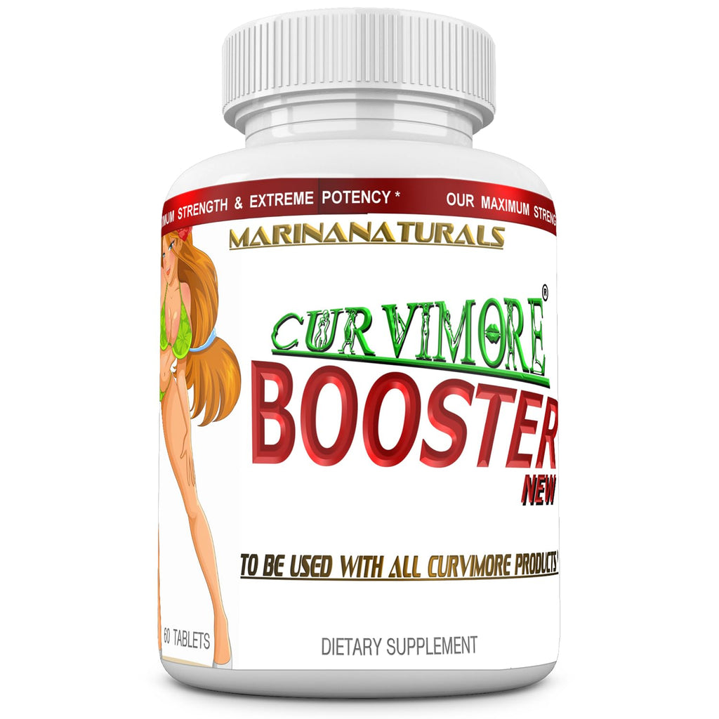 CURVIMORE BOOSTER – Breast & Butt Enhancement, Lip Plumping, Skin Tightening