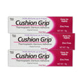 Cushion Grip Thermoplastic Denture Adhesive – 0.35 oz Travel Size (3 Pack) | Up to 4 Days Hold