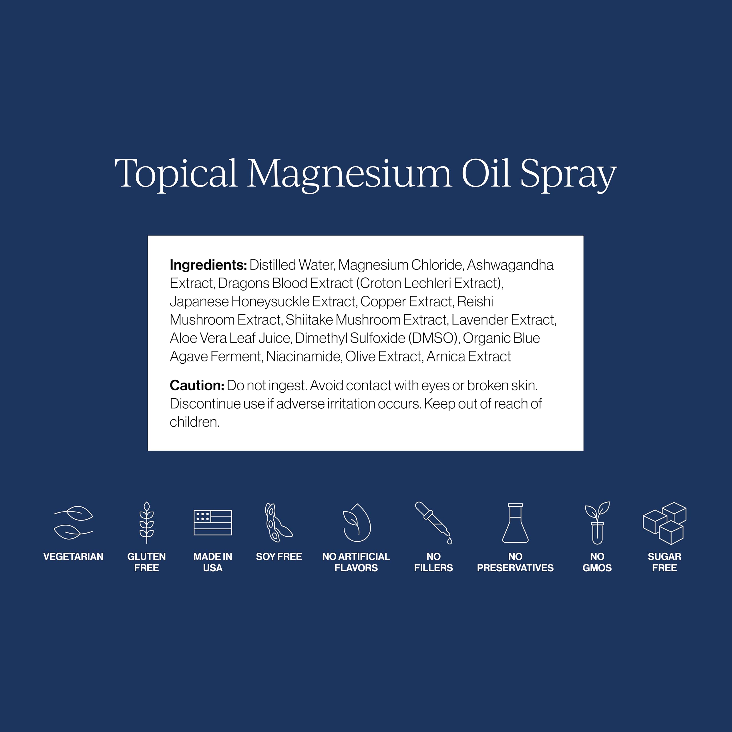 CYMBIOTIKA Topical Magnesium Oil Spray – USA Made 2-Pack (6.8 fl oz) for Leg Cramps, Muscle, Joint Health & Sleep Support