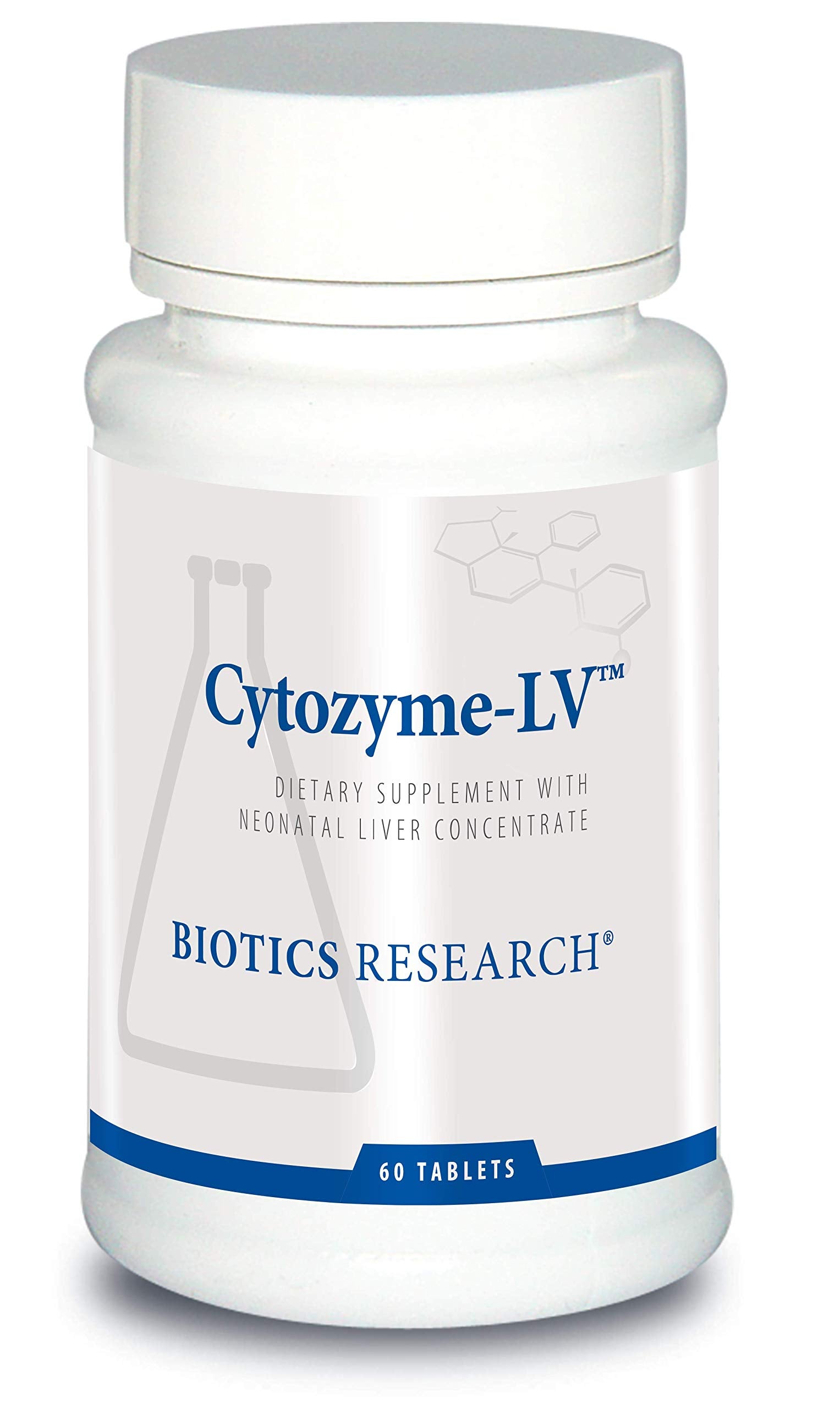 Biotics Cytozyme LV Neonatal Liver – Supports Healthy Liver Function (60 Tablets)