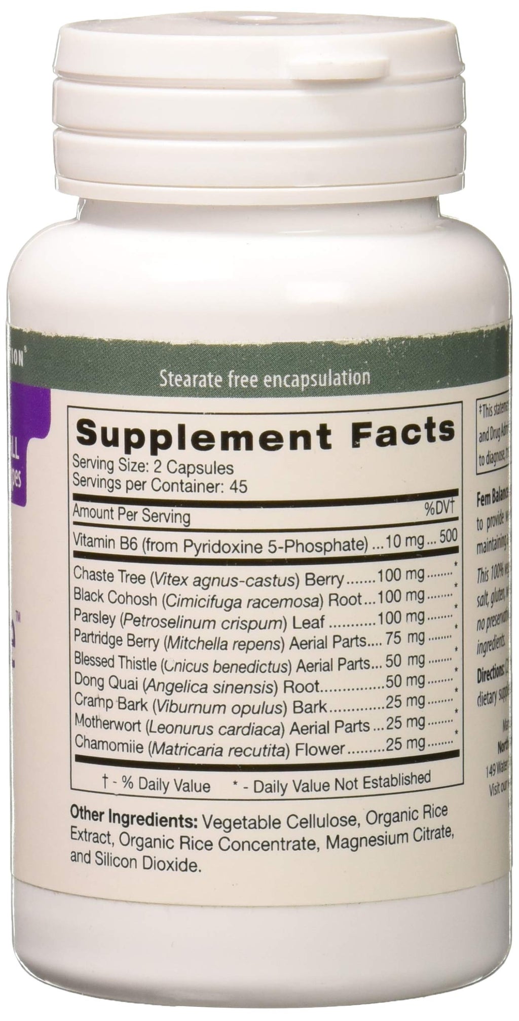 D'Adamo Personalized Nutrition Fembalance, 90 Count