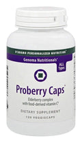 D'Adamo Personalized Nutrition – Proberry Caps 120 VegCaps | Elderberry Complex with Vitamin C