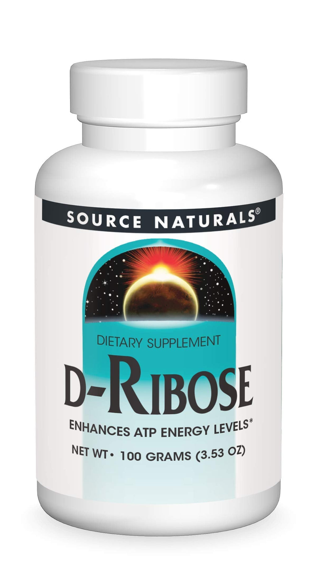 Source Naturals D-Ribose - 100 g Powder | Enhances ATP Energery*