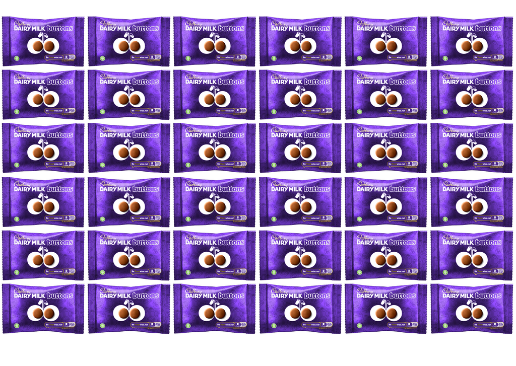 36 x Cadbury Dairy Milk Buttons 40G