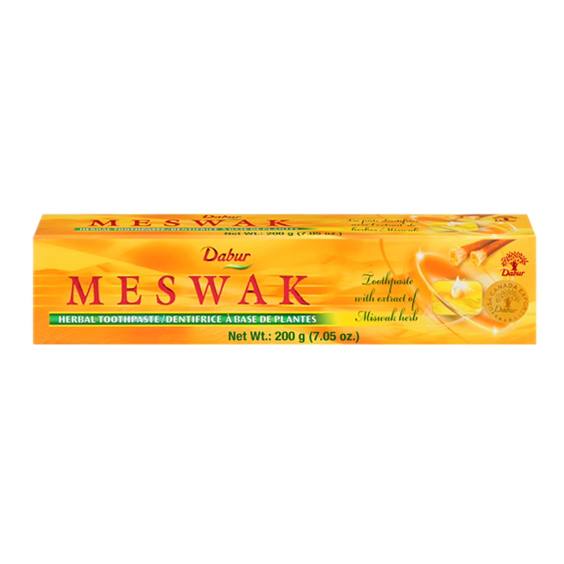 Dabur Fluoride-Free Toothpaste with Miswak - Sensitive Teeth & Gum Health
