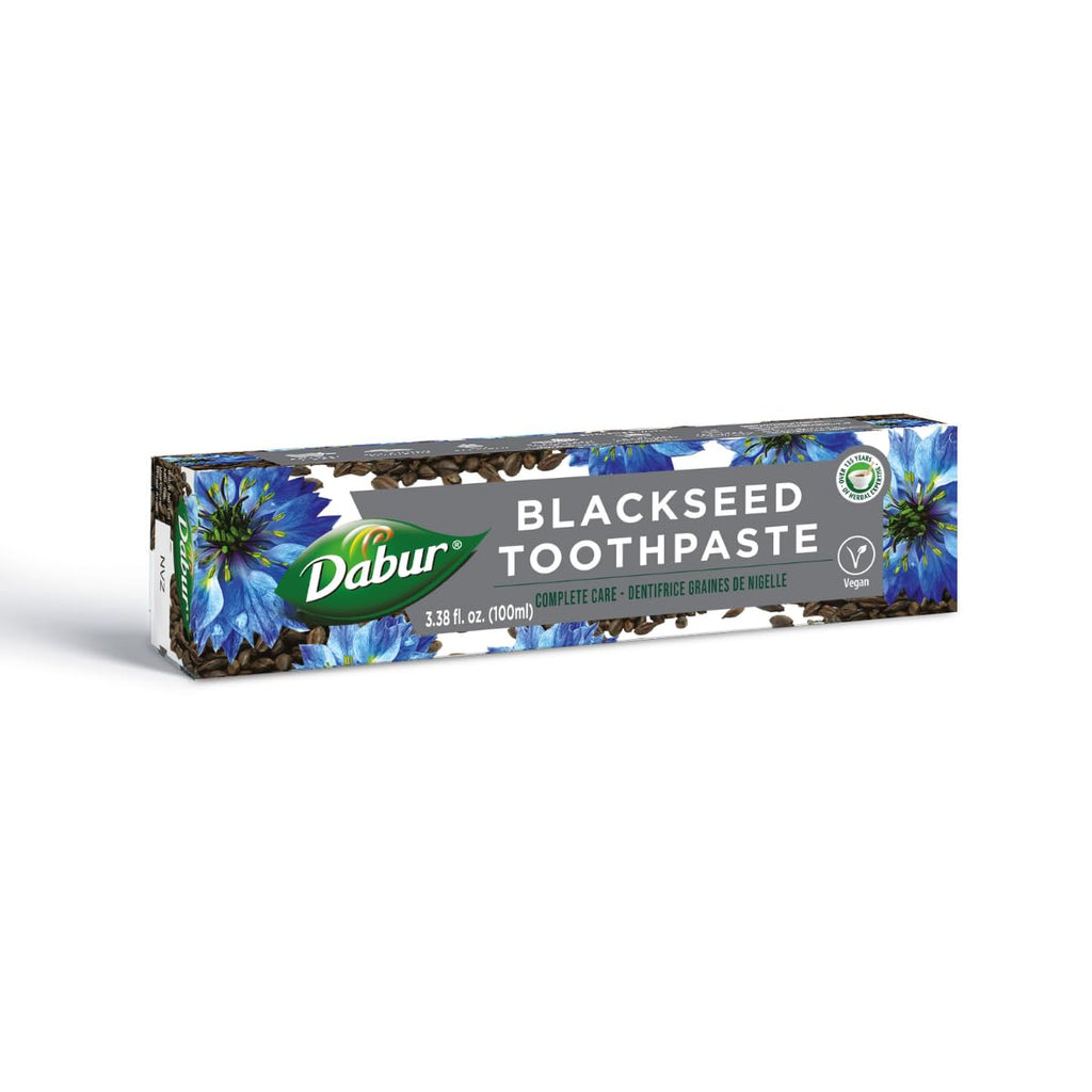 Dabur Herbal Toothpaste - Fluoride-Free Black Seed 100ml (Pack of 3) | Natural Oral Care