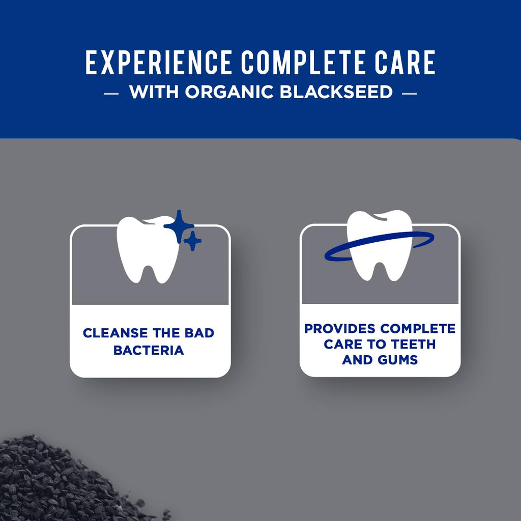Dabur Herbal Toothpaste - Fluoride-Free Black Seed 100ml (Pack of 3) | Natural Oral Care