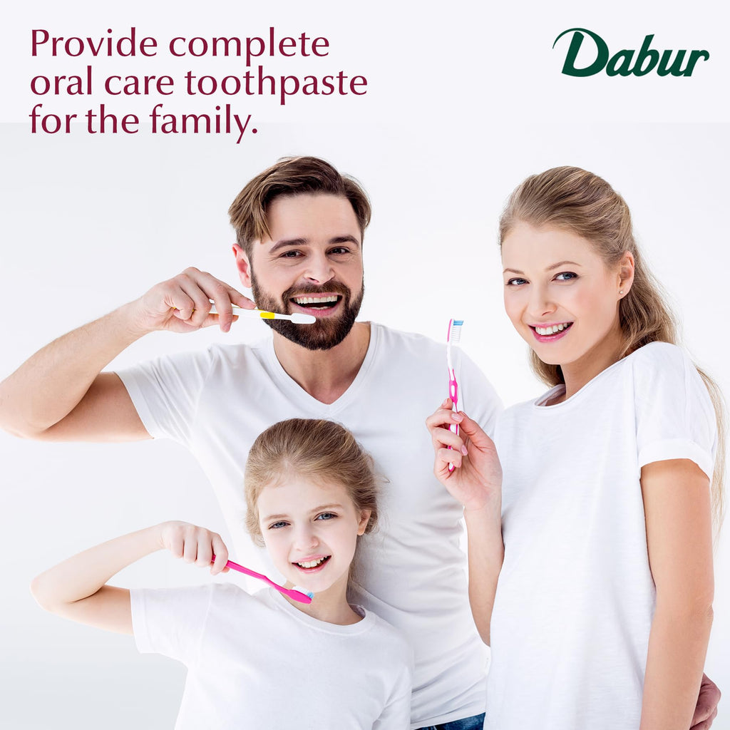 Dabur Meswak Toothpaste, 200 Gram (Pack of 2) - Natural Miswak Toothpaste for Gum Health