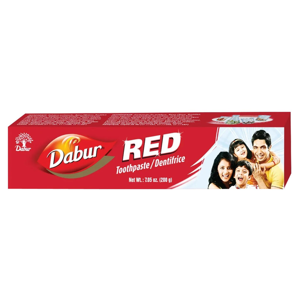 Dabur Red Toothpaste - Fresh Breath & Gum Health (Ayurvedic, 200g)
