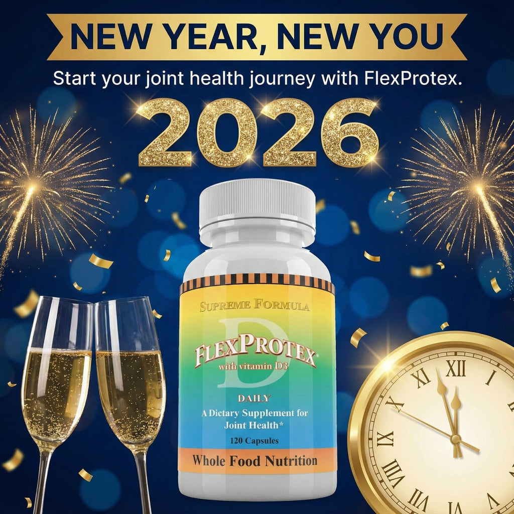 Daily Health FlexProtex D — 6 Bottles, 720 Capsules | Natural Joint Support Formula