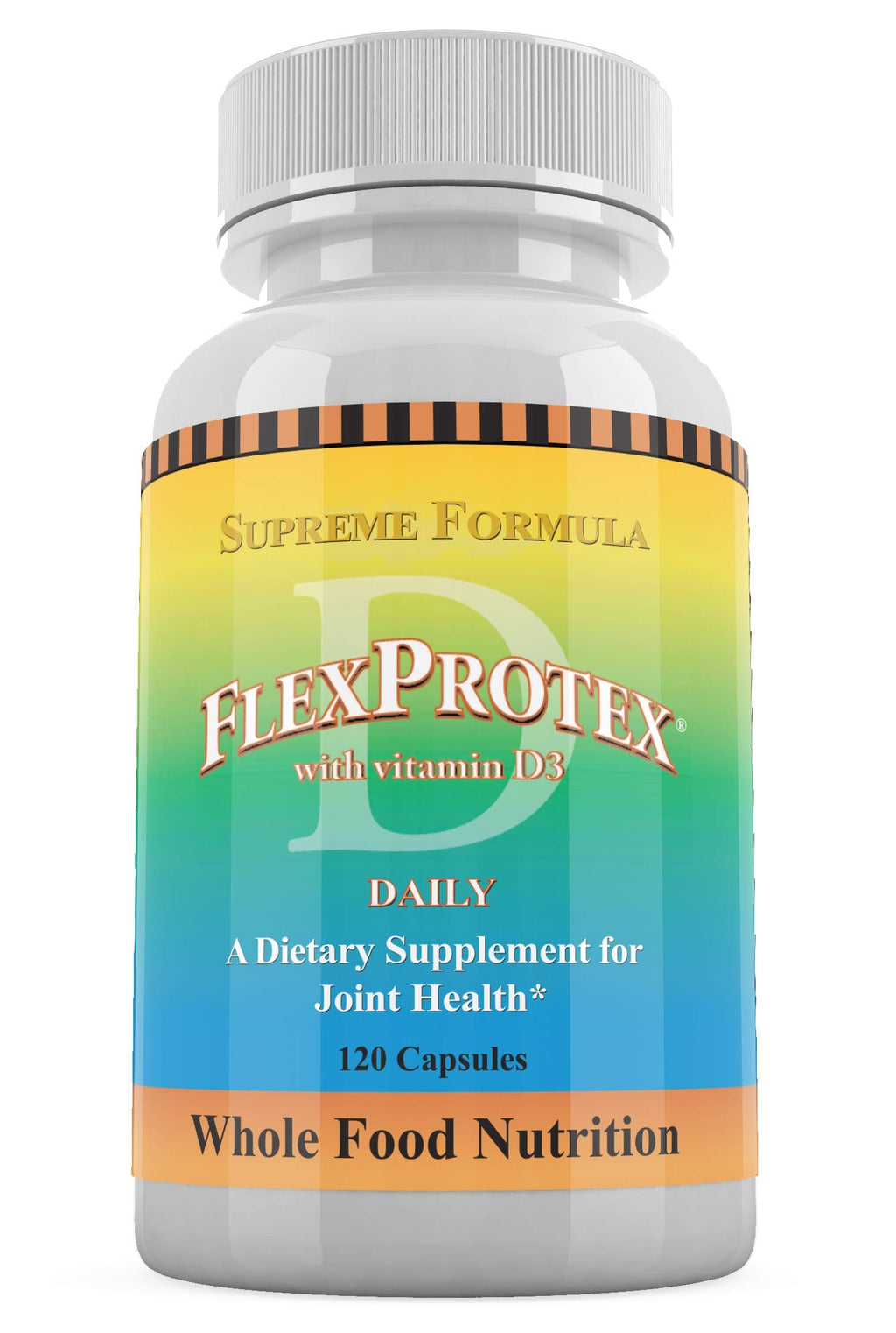 Daily Health FlexProtex D — 6 Bottles, 720 Capsules | Natural Joint Support Formula