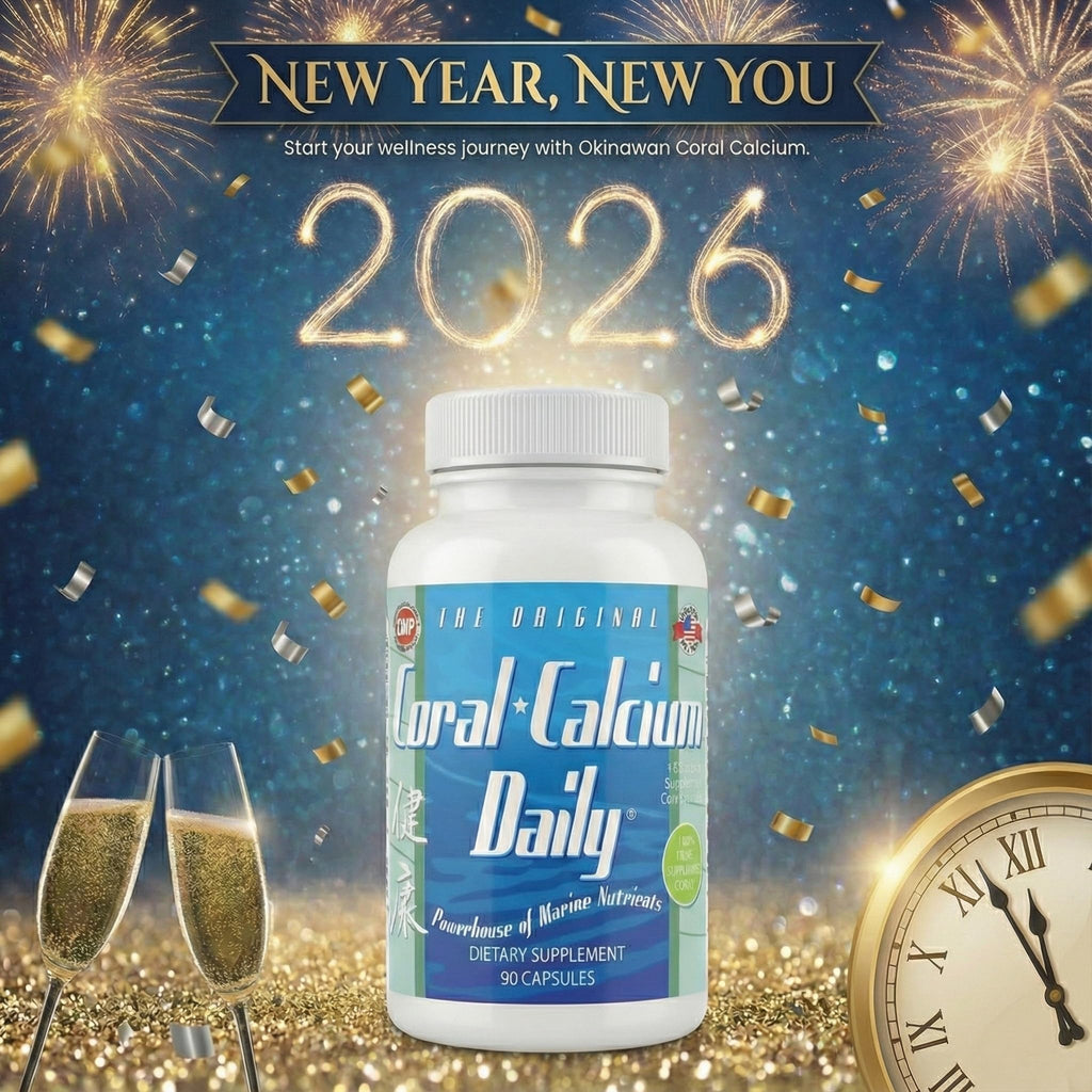 Daily Health Pure Okinawa Coral Calcium – 72 Minerals, 1475mg