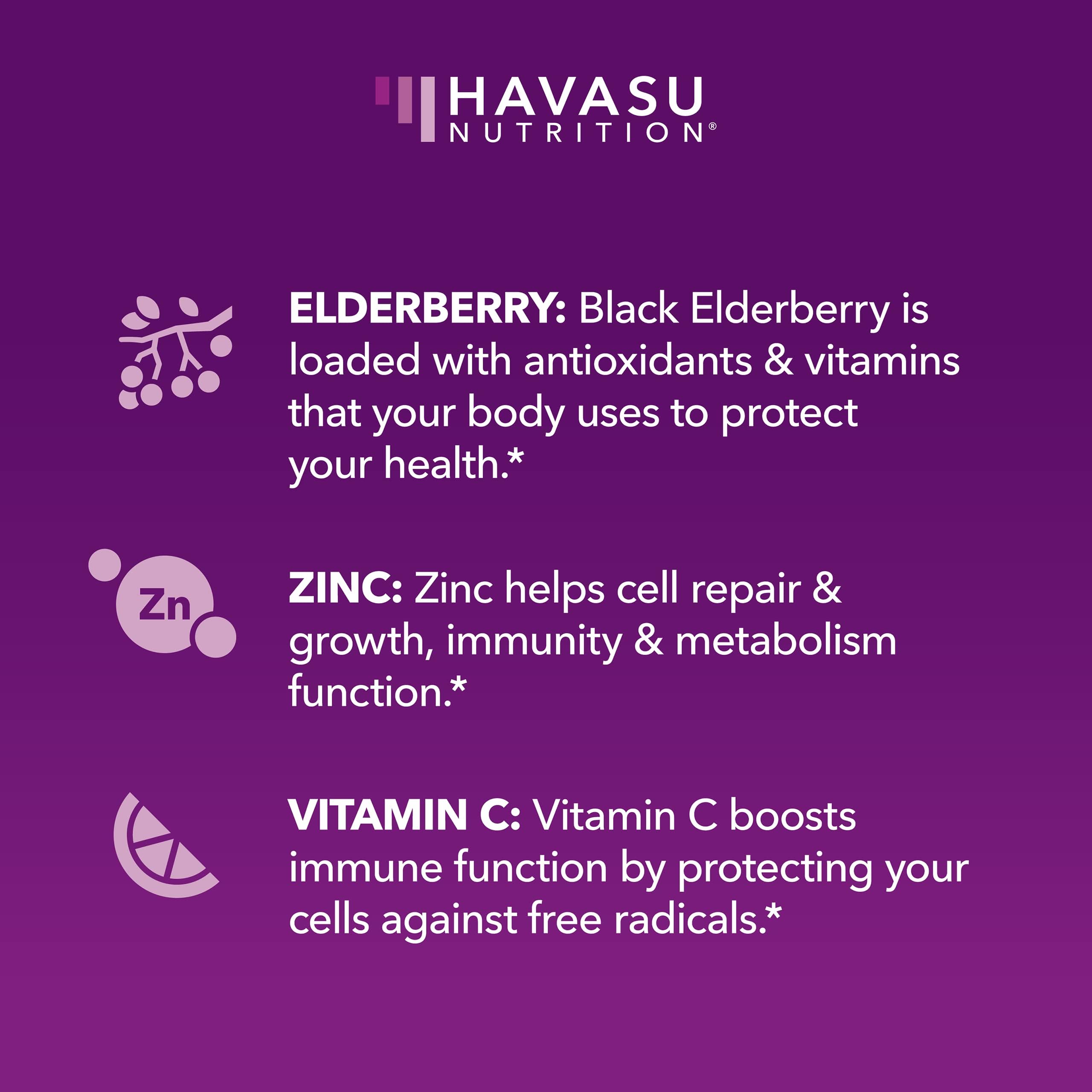Sambucus Elderberry Gummies – Immune Support with Vitamin C & Zinc
