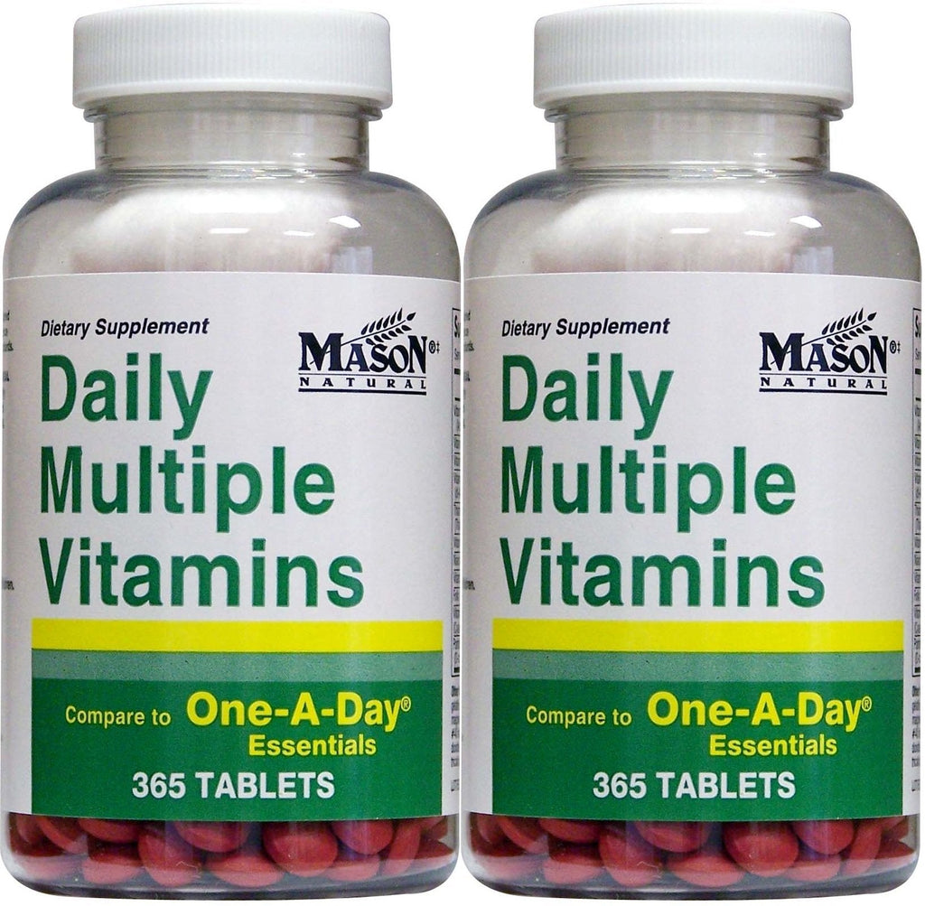 Daily Multivitamins - Compared to One A Day Essentials 730 Tablets