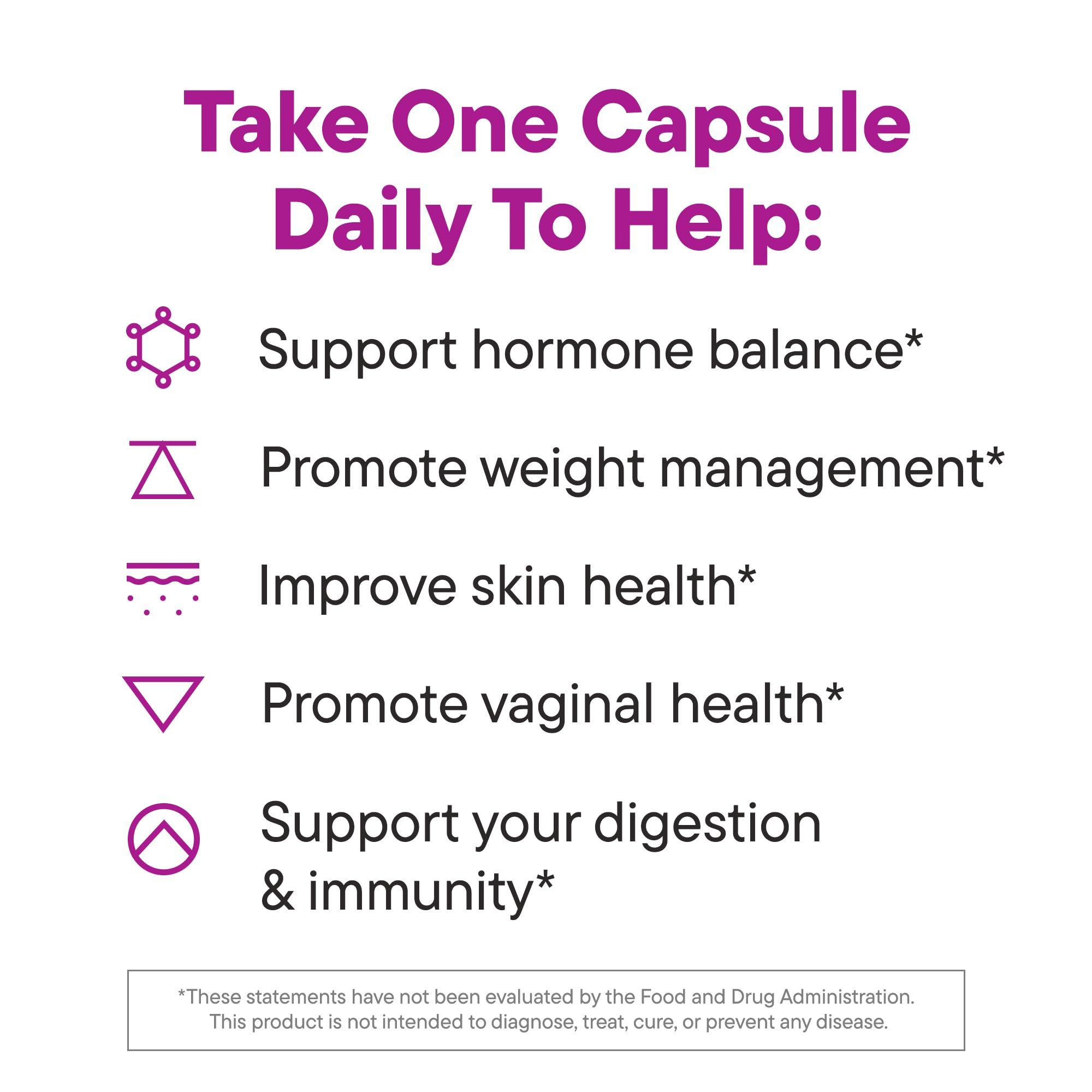 Daily Nouri Hormone Balance Probiotic for Women | 7 Strains, 30-Day