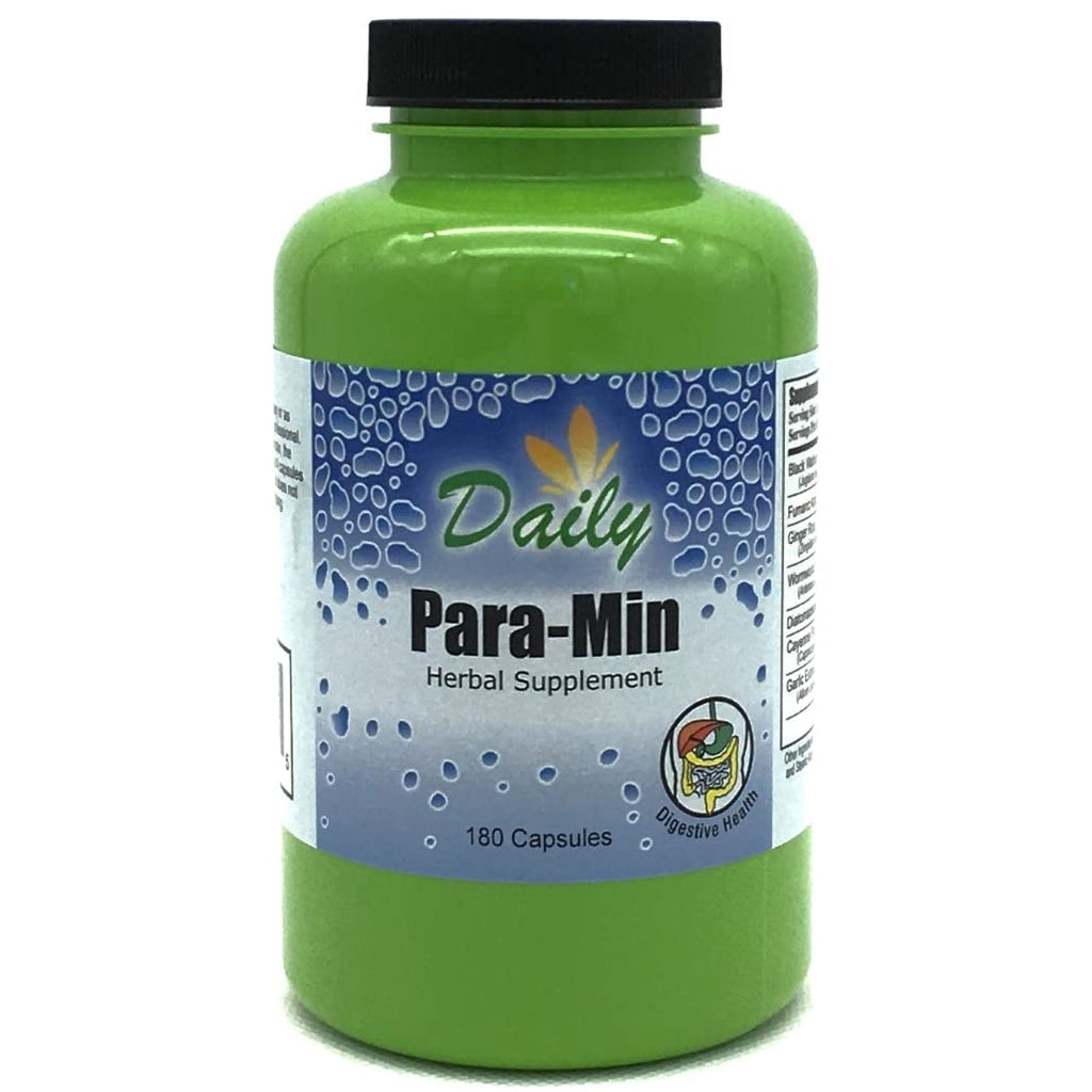 Para-Min™ Daily Supplement – Black Walnut Hull, Ginger Root, Wormwood, Cayenne & More | Daily Manufacturing